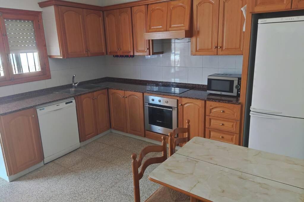 Villa rústica privada con gran chalet y piscina Elx Esterno foto